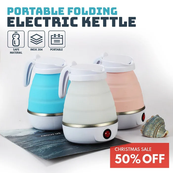 Summer Hot Sale🔥Portable Folding Electric Kettle-Grand Kitchen
