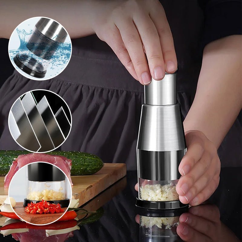 pressed garlic chopper pressed garlic chopper