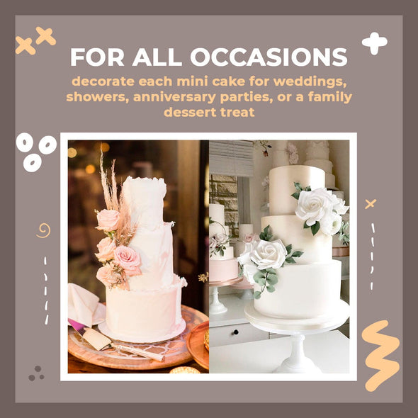 Mini Multi-Tier Cake Mold-Grand Kitchen