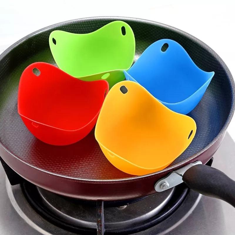 🥚🥚Easy Silicone Egg Poacher(4 Pcs)-Grand Kitchen