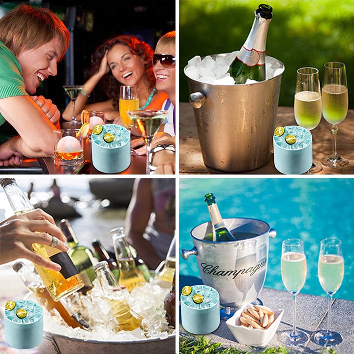 Silicone Ice Cube Maker Cup-Grand Kitchen