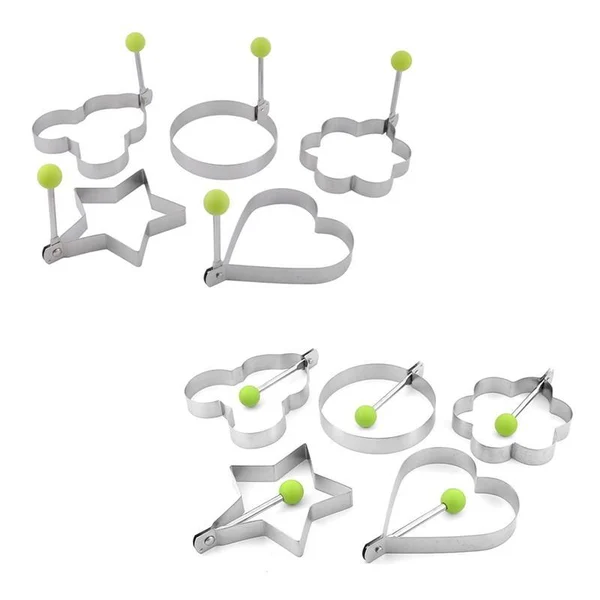 New Stainless Steel Fried Egg Molds -Grand Kitchen