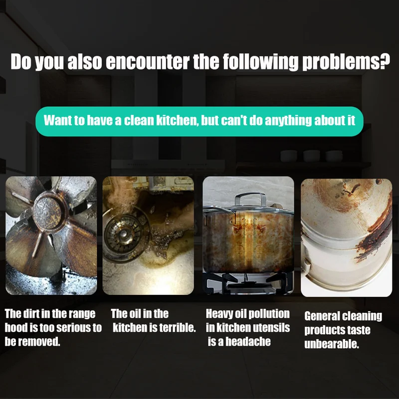 👩‍🍳Kitchen Grease Cleaner-Grand Kitchen