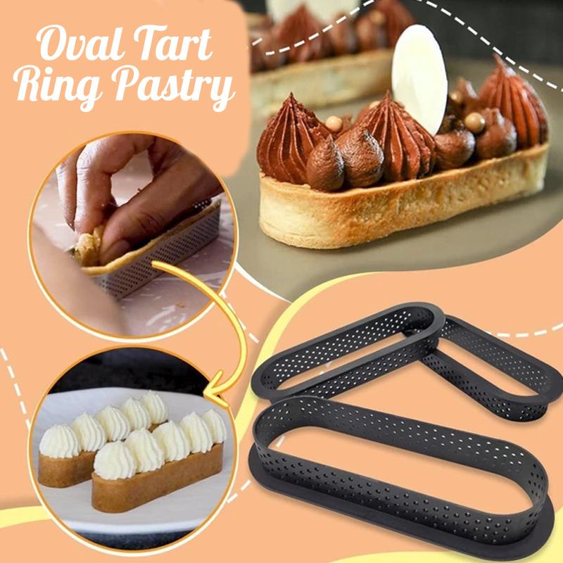 Oval Tart Ring Pastry Mold-Grand Kitchen