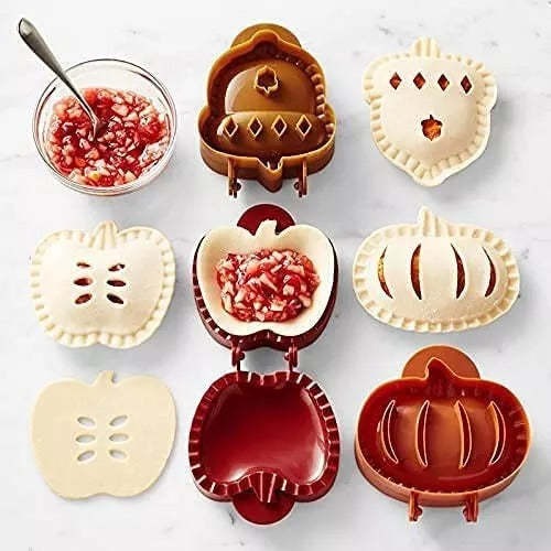 🔥2023 HOT SALE--🎃Pocket Pie Molds: Apple,Pumpkin & Lattice-Grand Kitchen