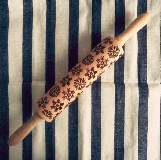 Christmas Rolling Pin-Grand Kitchen