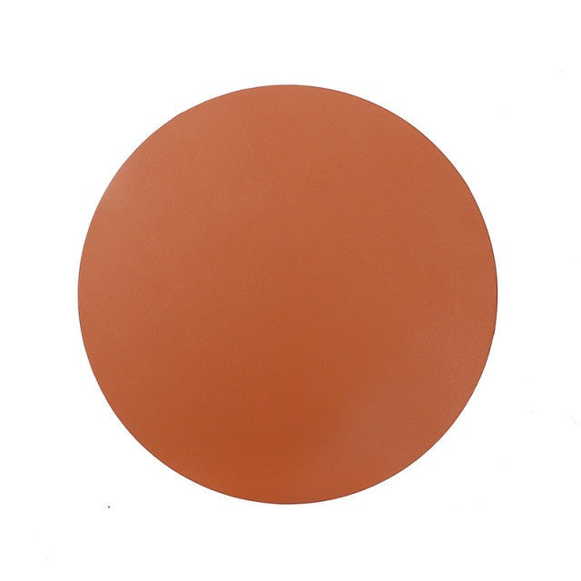 Oilproof Leather Placemat Western Food Dining Tableware Table Mat-Grand Kitchen