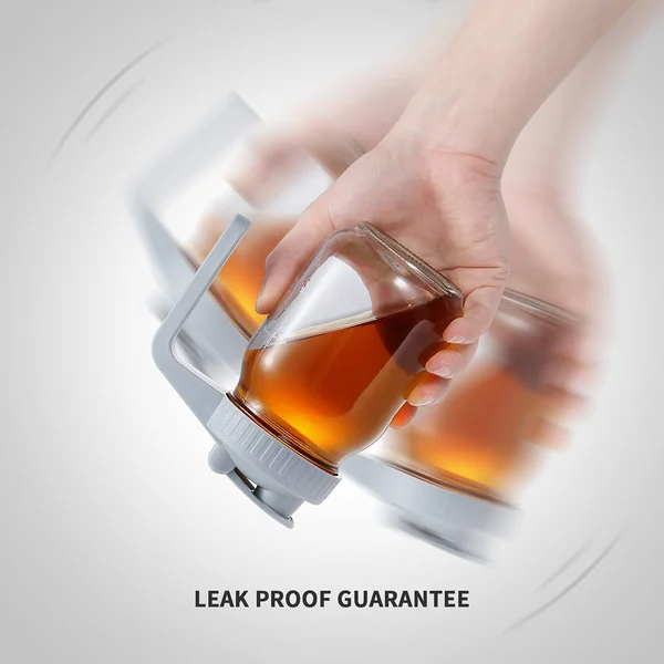 Pour & Store Pitcher Lid with Handle for Mason Jars-Grand Kitchen