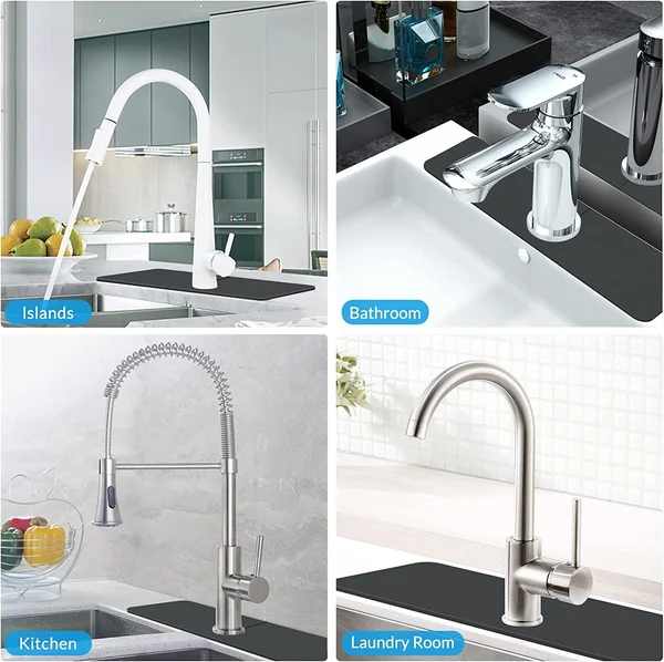 Diatomite Faucet Absorbent Mat-Grand Kitchen