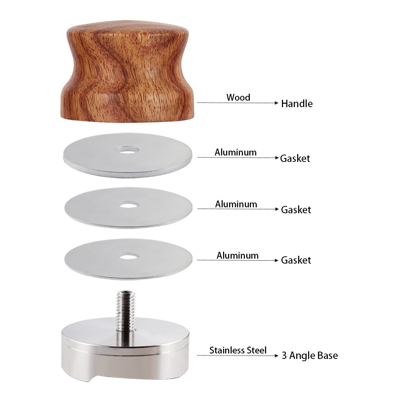 Coffee Tamper Rosewood Coffee Powder Tampers Coffee Powder Hammer-Grand Kitchen