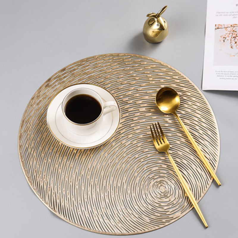 Table Mats Coasters Pad Round Placemat Heat Wear Resistant Placemat-Grand Kitchen