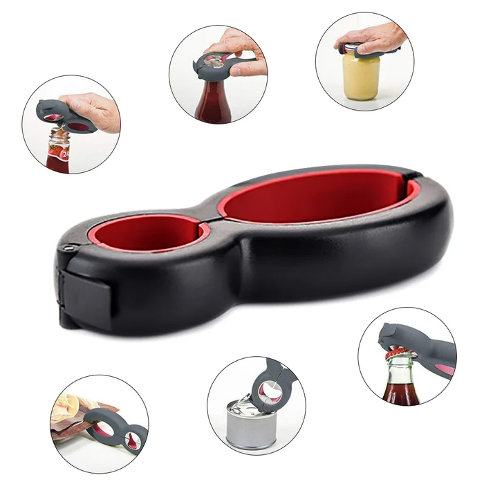 6 IN 1 MULTIFUNCTIONAL BOTTLE OPENER-Grand Kitchen