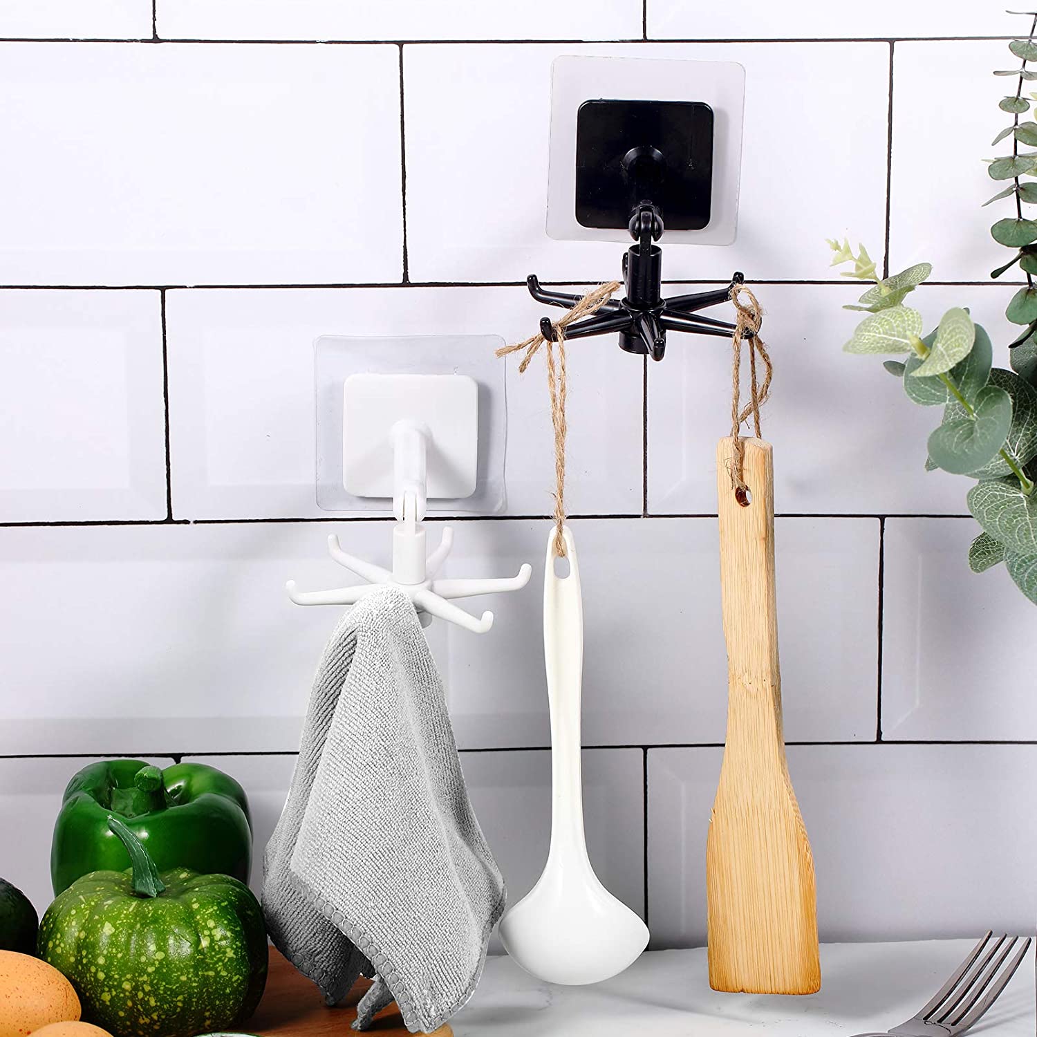 360°Rotating Self-Adhesive Utility Hook-Grand Kitchen