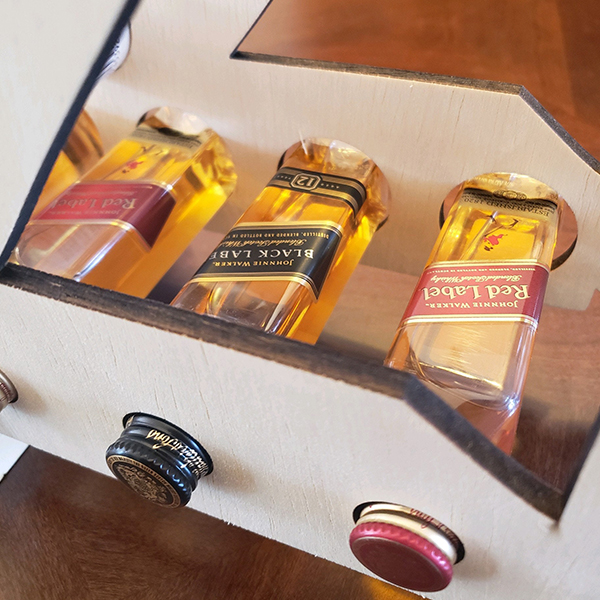 Birthday Mini Liquor Bottle Holder - 21st Birthday-Grand Kitchen