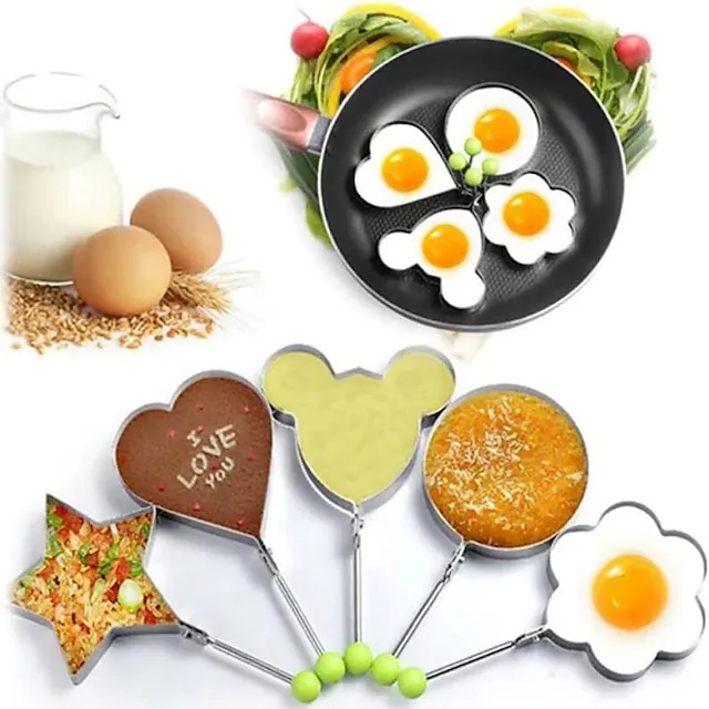 Egg Ring Molds for Cooking -Grand Kitchen