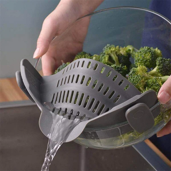 Clip On Strainer Silicone-Grand Kitchen