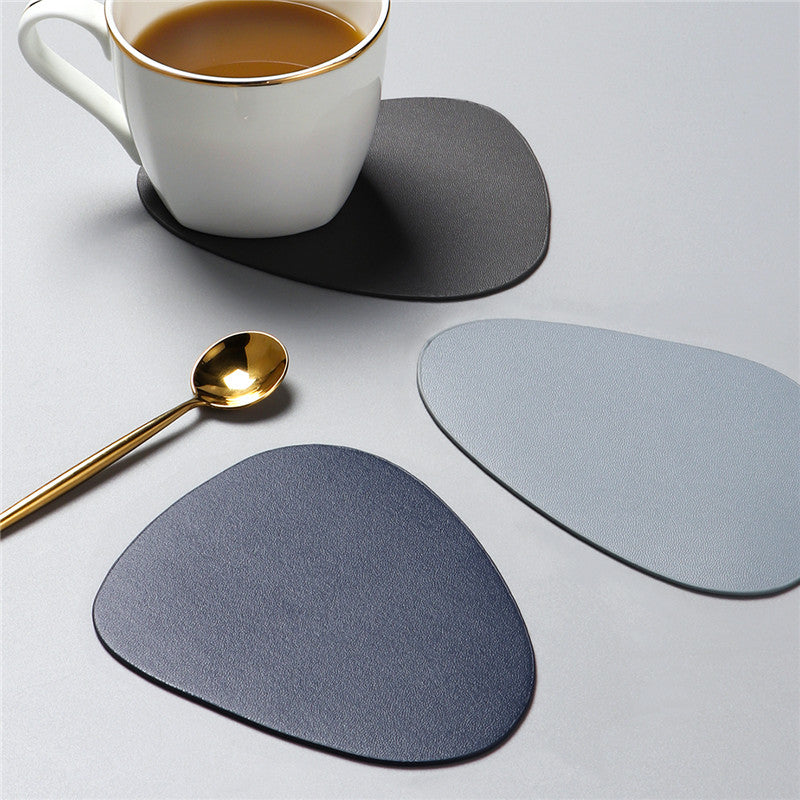 Oval Coaster Cup Mat Waterproof Heat-insulated Pad Chic Placemat-Grand Kitchen