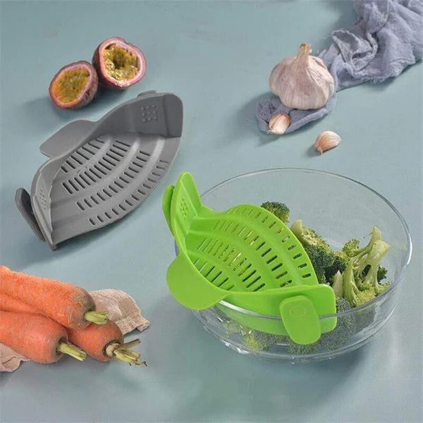 Clip On Strainer Silicone-Grand Kitchen