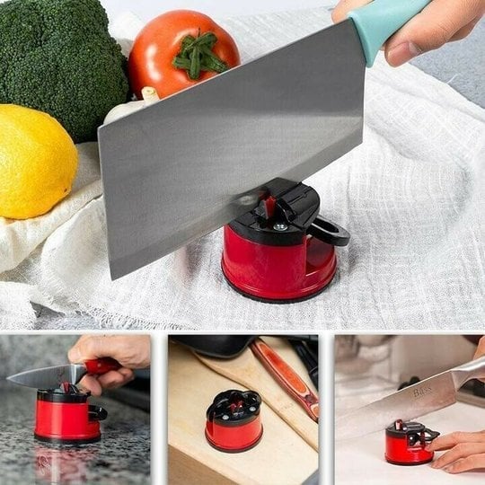 Suction Cup Whetstone-Grand Kitchen