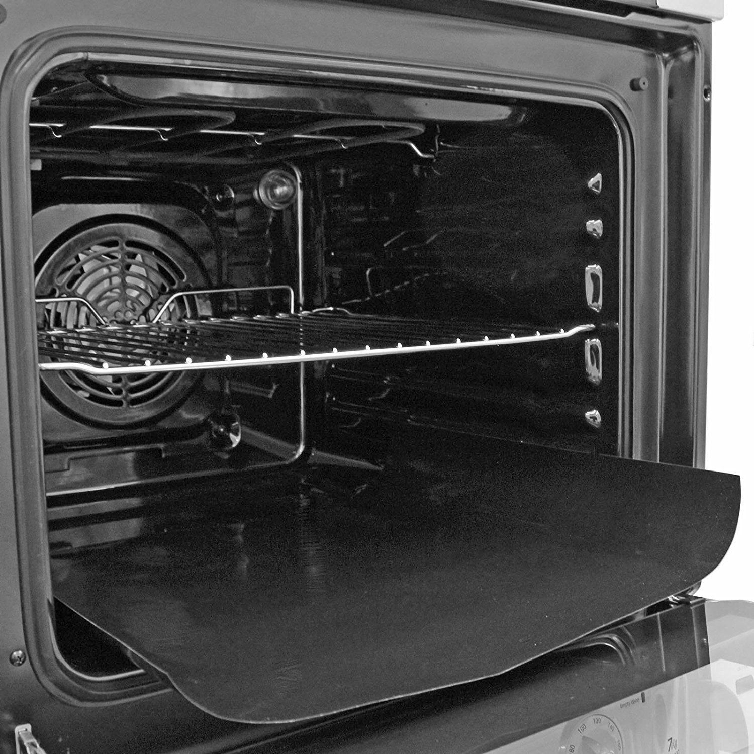 2pcs Large Nonstick Oven Reusable Liner, Oven Liner Mat