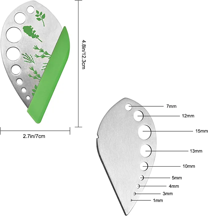  Stainless Steel Kitchen Herb Stripper Tool-Grand Kitchen