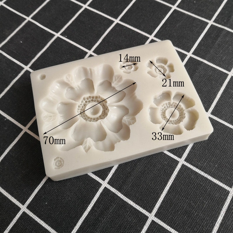 Flower Silicone Mold-Grand Kitchen