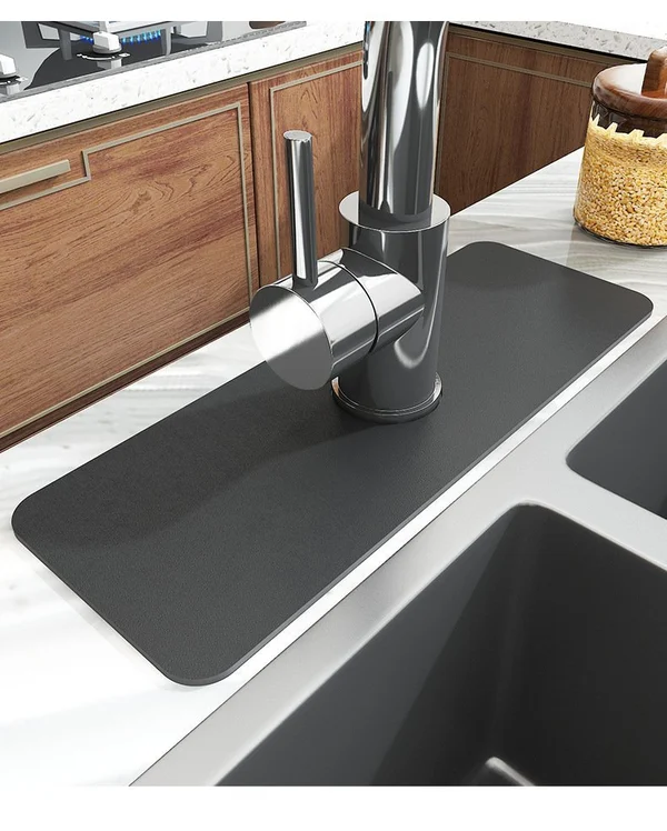 Diatomite Faucet Absorbent Mat-Grand Kitchen