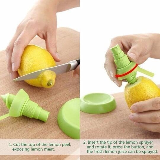 Kitchen Gadgets Instant Manual Lemon Juice Citrus Sprayer-Grand Kitchen