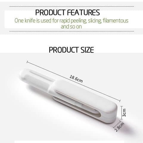 3 in 1 Multifunctional Rotary Paring Knife-Grand Kitchen