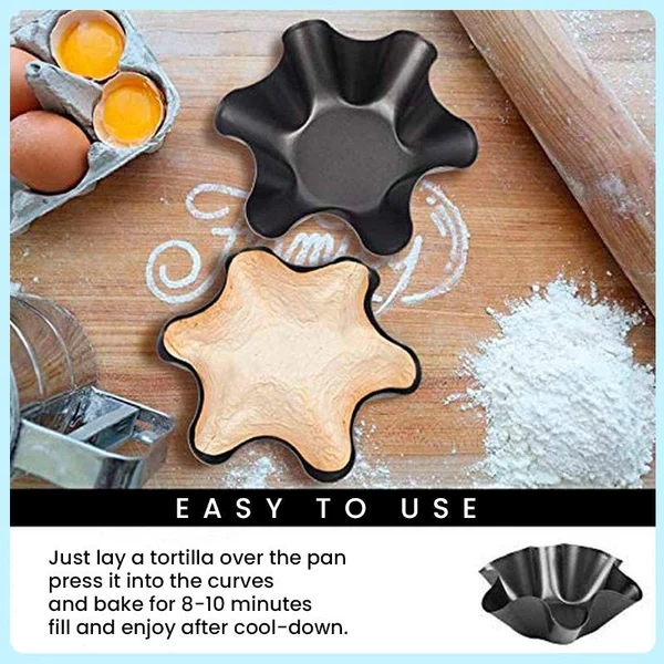 Petal Shape Carbon Steel Baking Bowl-Grand Kitchen