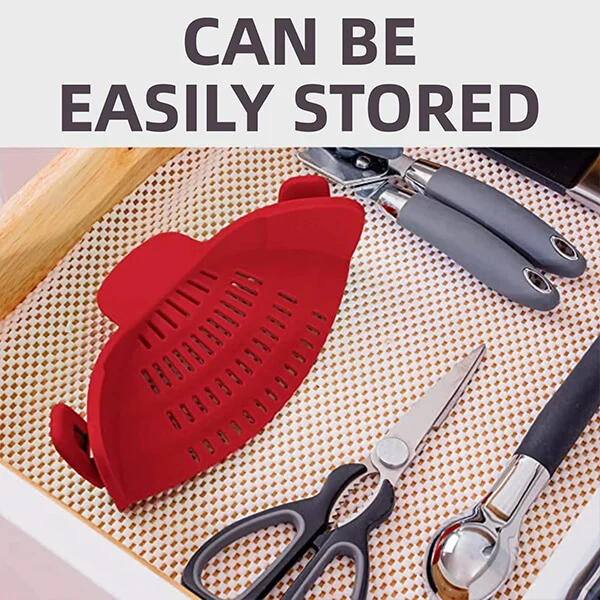 Clip On Strainer Silicone-Grand Kitchen