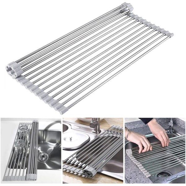 Portable Stainless Steel Rolling Rack