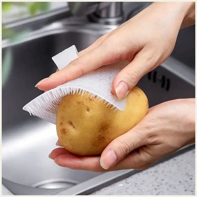 Multifunctional Fruit And Vegetable Brush-Grand Kitchen