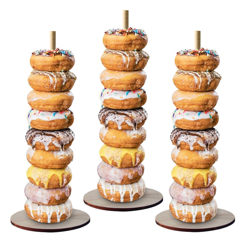 Donuts Wall Wooden Holds Stand-Grand Kitchen