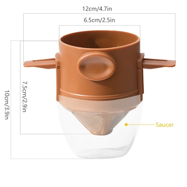 Portable Collapsible Coffee Filter-Grand Kitchen