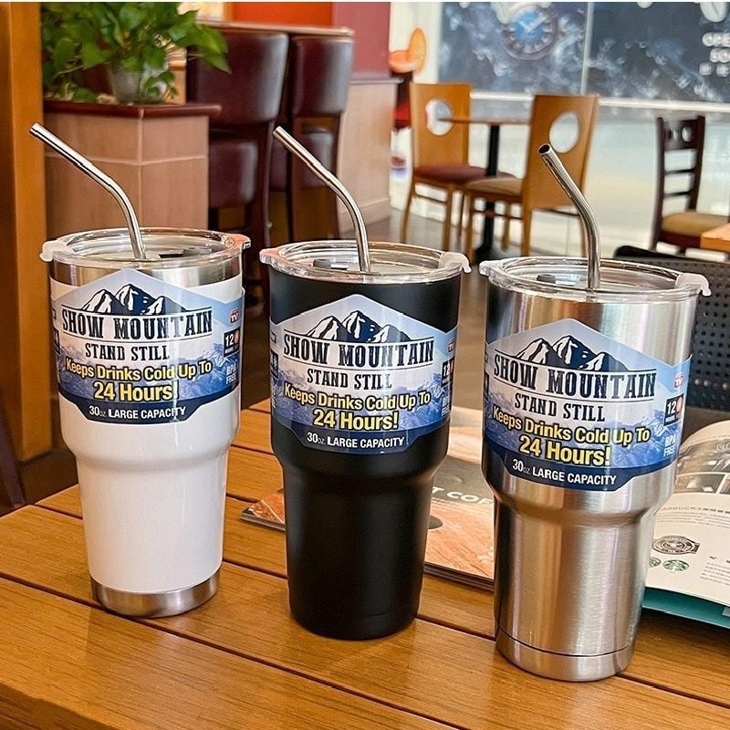 🔥Summer Hot sale-Car Cup 304 Stainless Thermos Steel Flask-Grand Kitchen