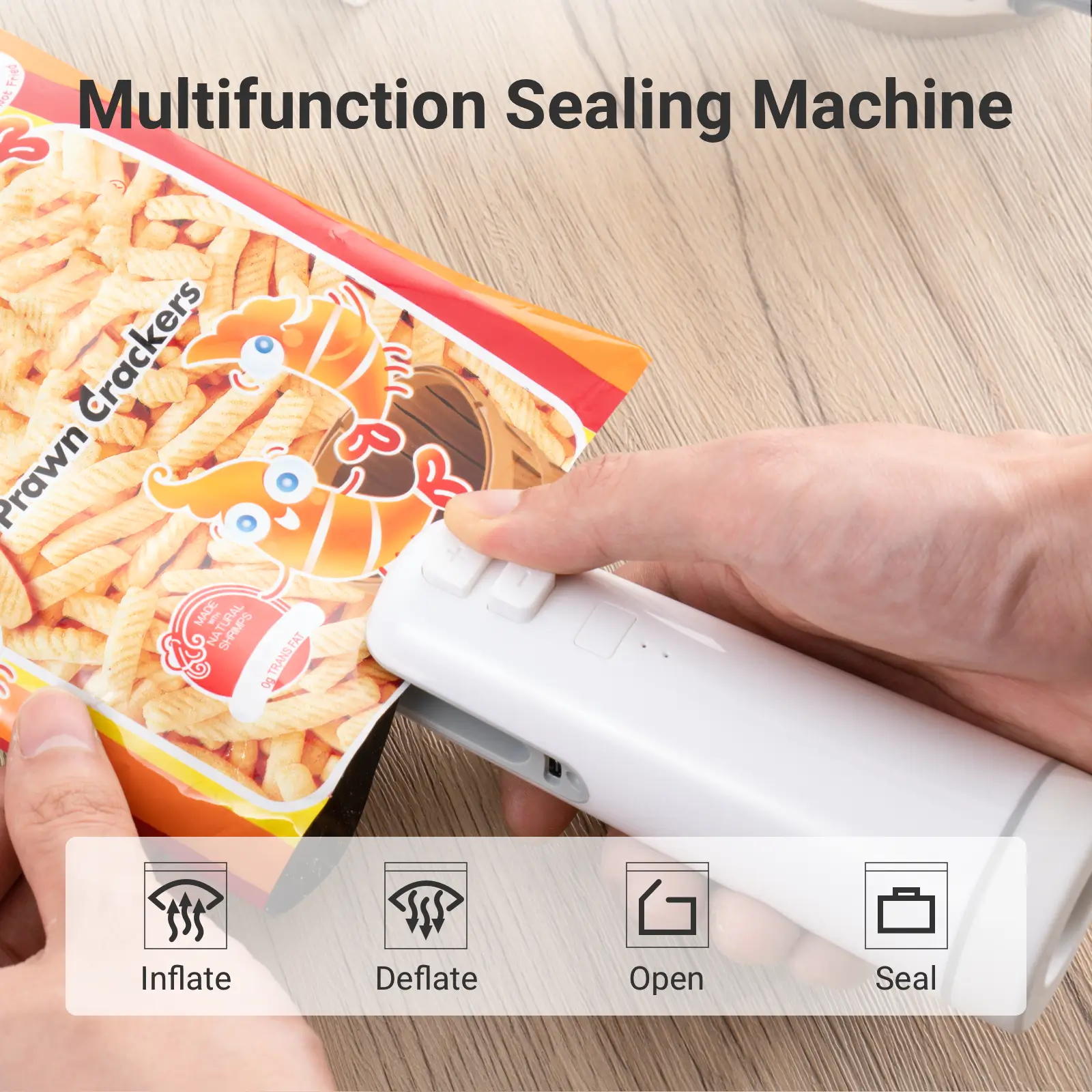All-in-one Rechargeable Heat Sealer-Grand Kitchen