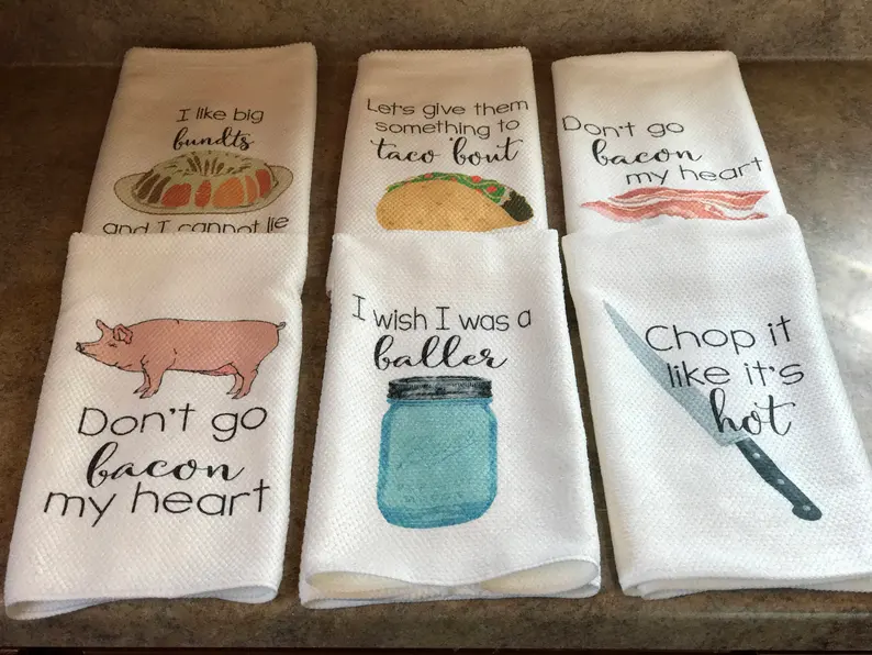 💝Mother's Day Gift -Kitchen Towels With Funny Sayings-Grand Kitchen