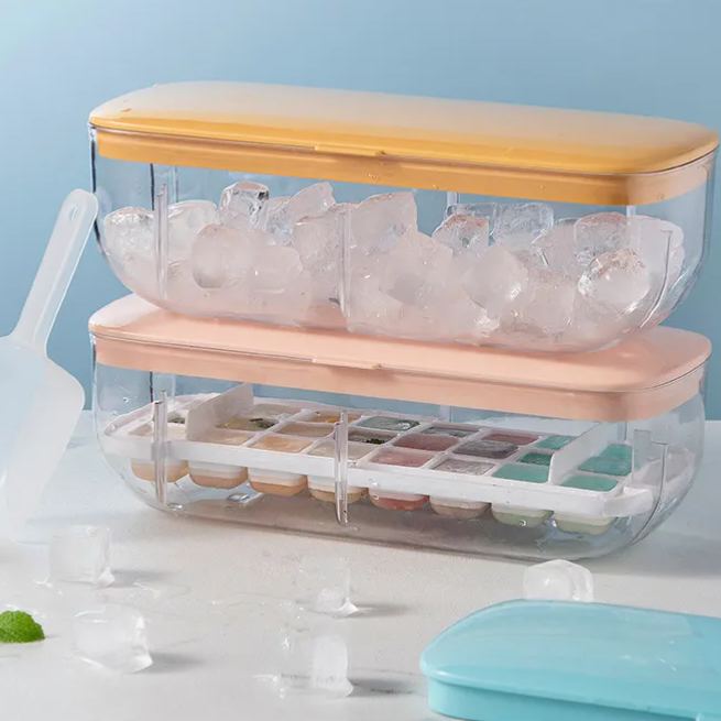 🔥Summer Hot sale🔥-Press type Ice Cube Maker-Grand Kitchen