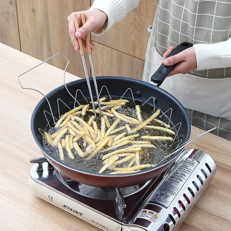 Foldable Frying Net-Grand Kitchen