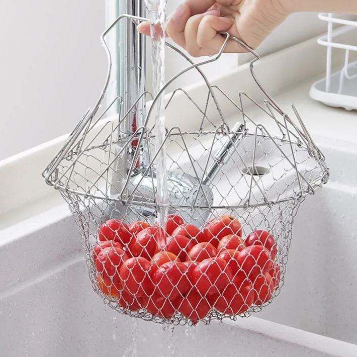 Foldable Frying Net-Grand Kitchen