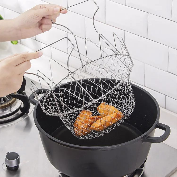 Foldable Frying Net-Grand Kitchen