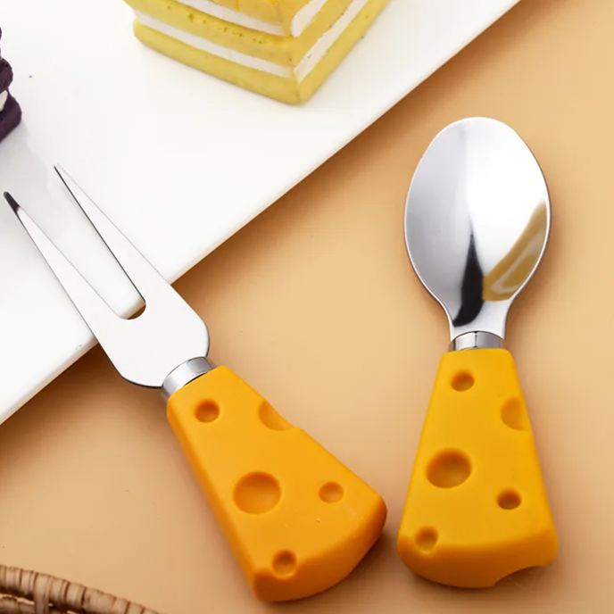 🧀Cheese Knife&Fork Set-Grand Kitchen
