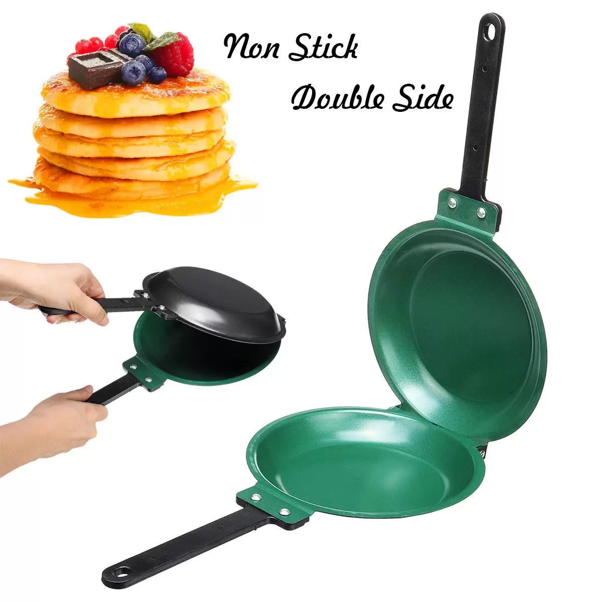 💕 Special Offer Hot Sale--DOUBLE SIDED NON-STICK FRYING PAN-Grand Kitchen