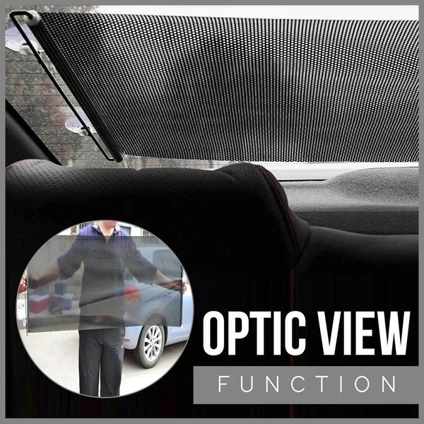 Retractable Window Roller Sunshade