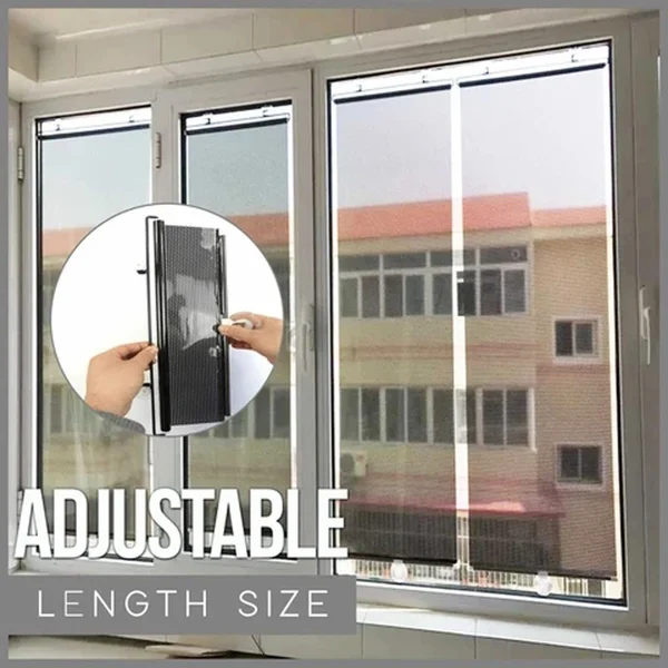 Retractable Window Roller Sunshade