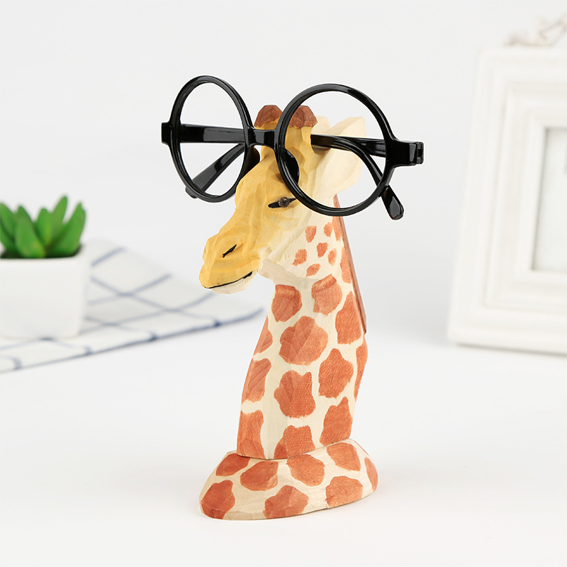 3D Animal Spectacle Stand Made of Wood