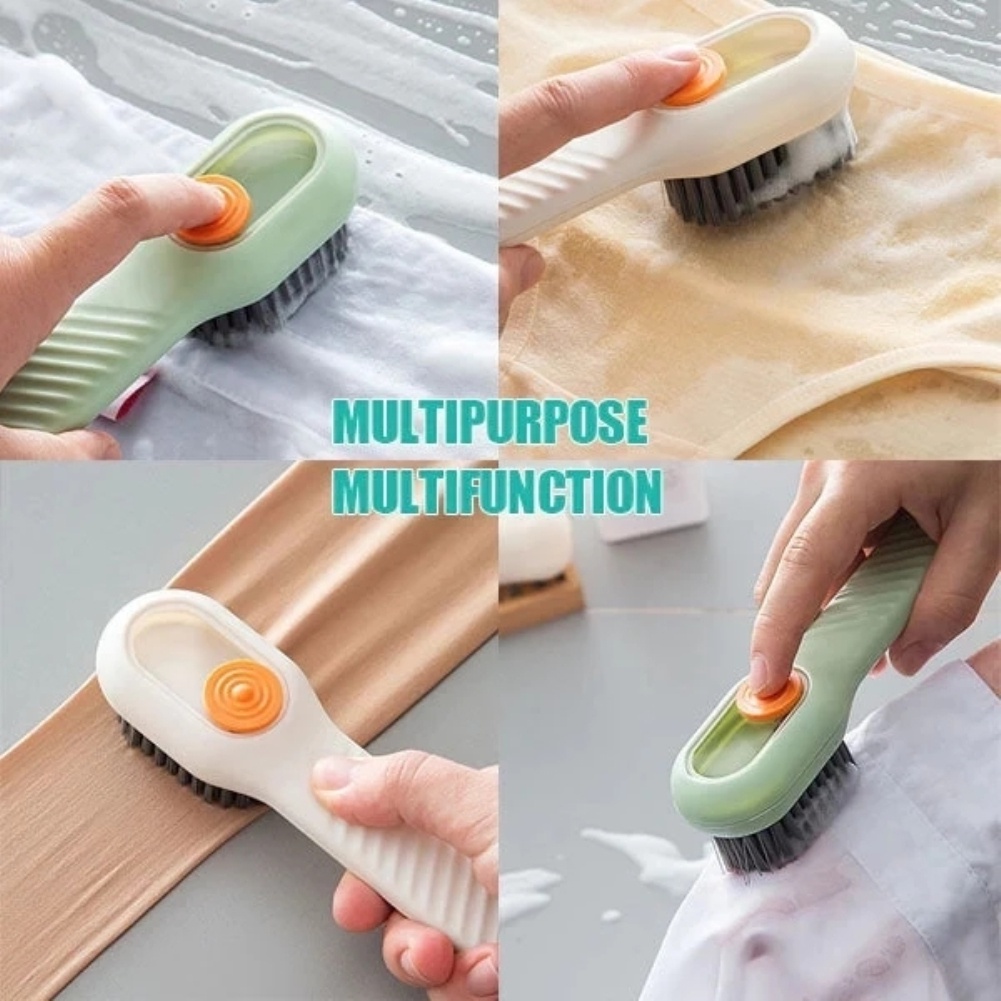Multifunctional Shoe Brush With Liquid Box