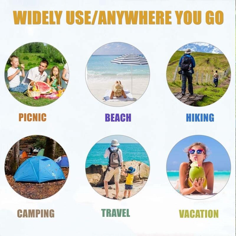 🔥SUMMER HOT SALE-Lightweight Sandproof Beach Blanket