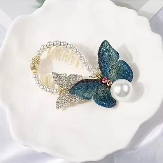 🌺Pearl Butterfly Hair Accessories
